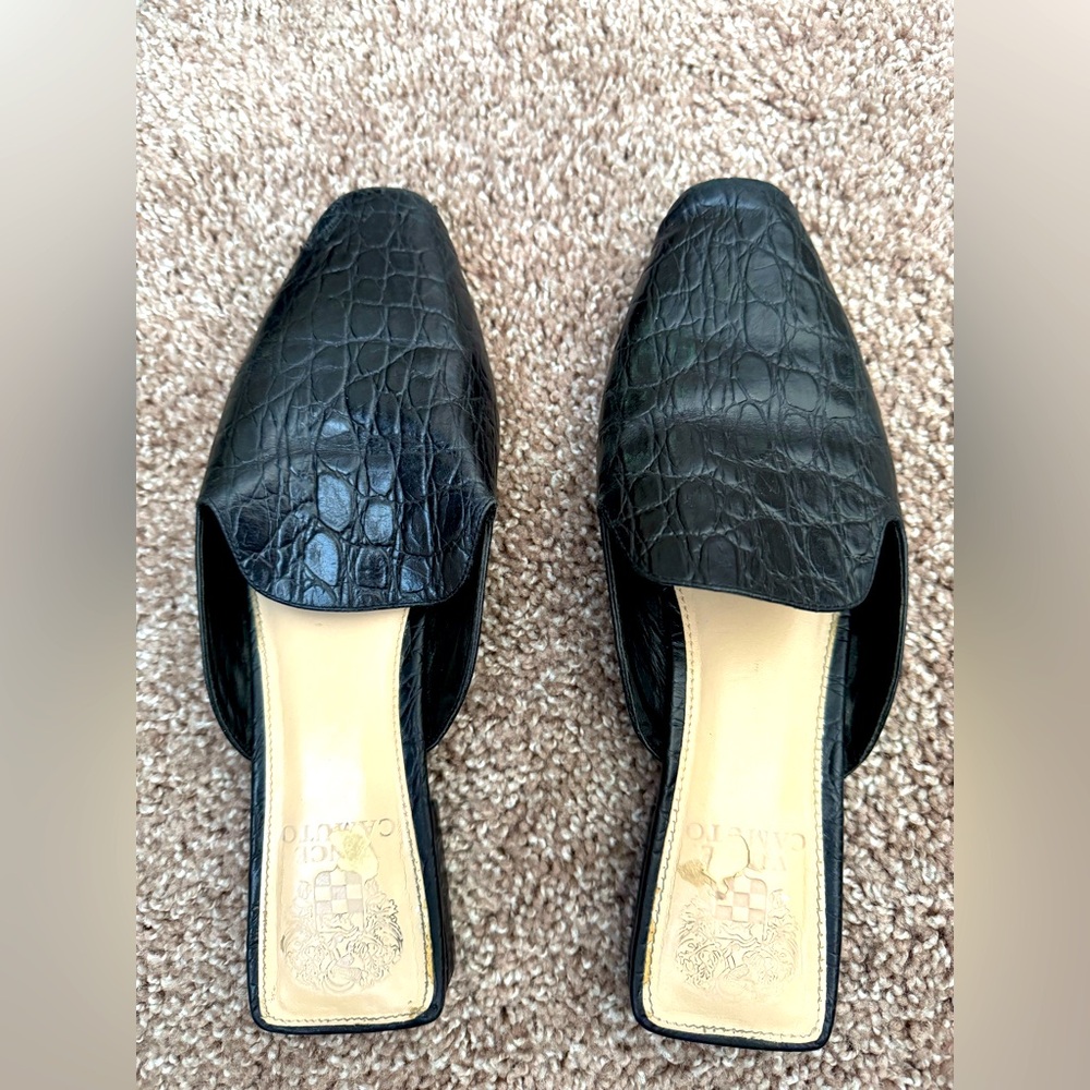 Vince Camuto Leather Mules Size 8